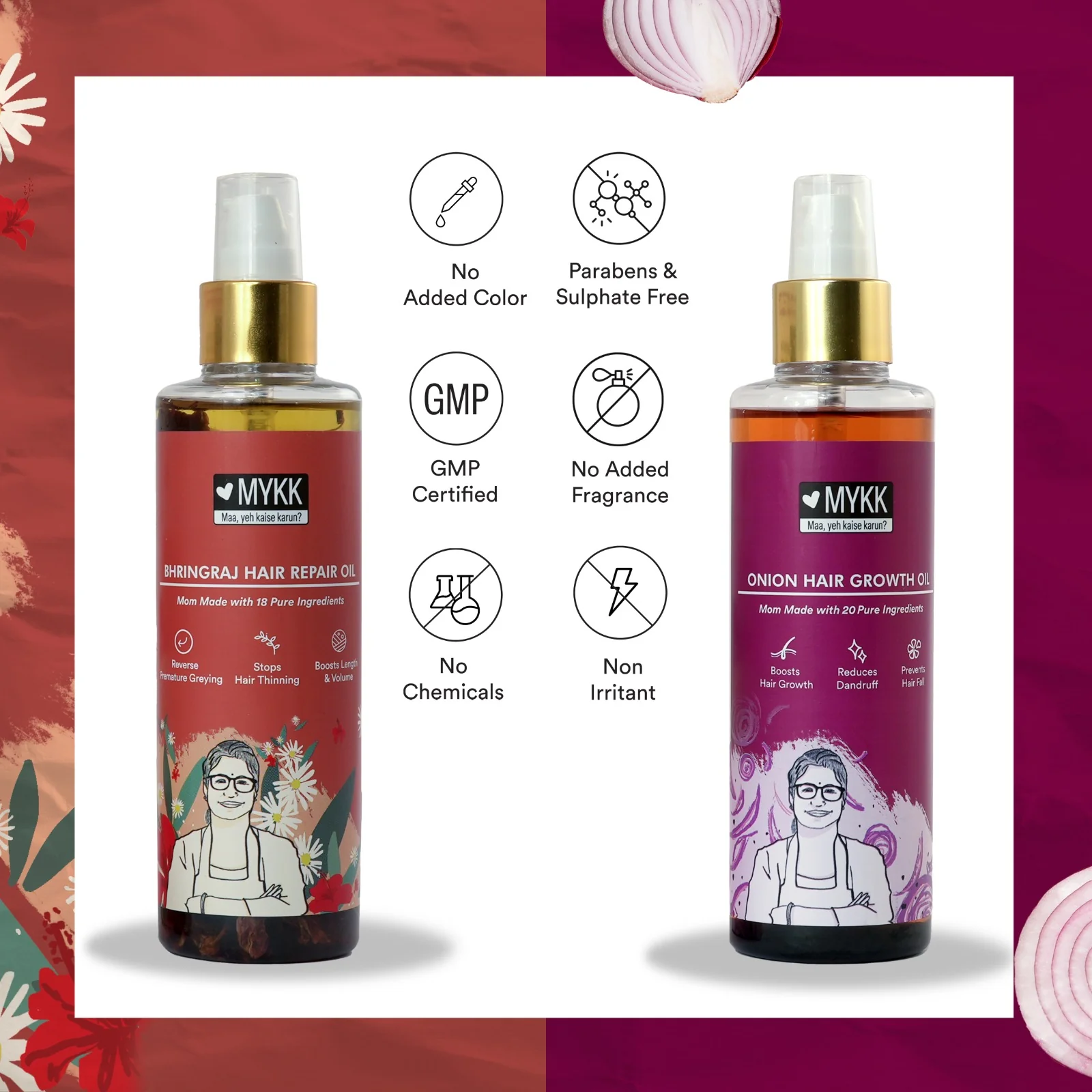 Combo 1 - Onion & Bhringraj Oil - Image 3