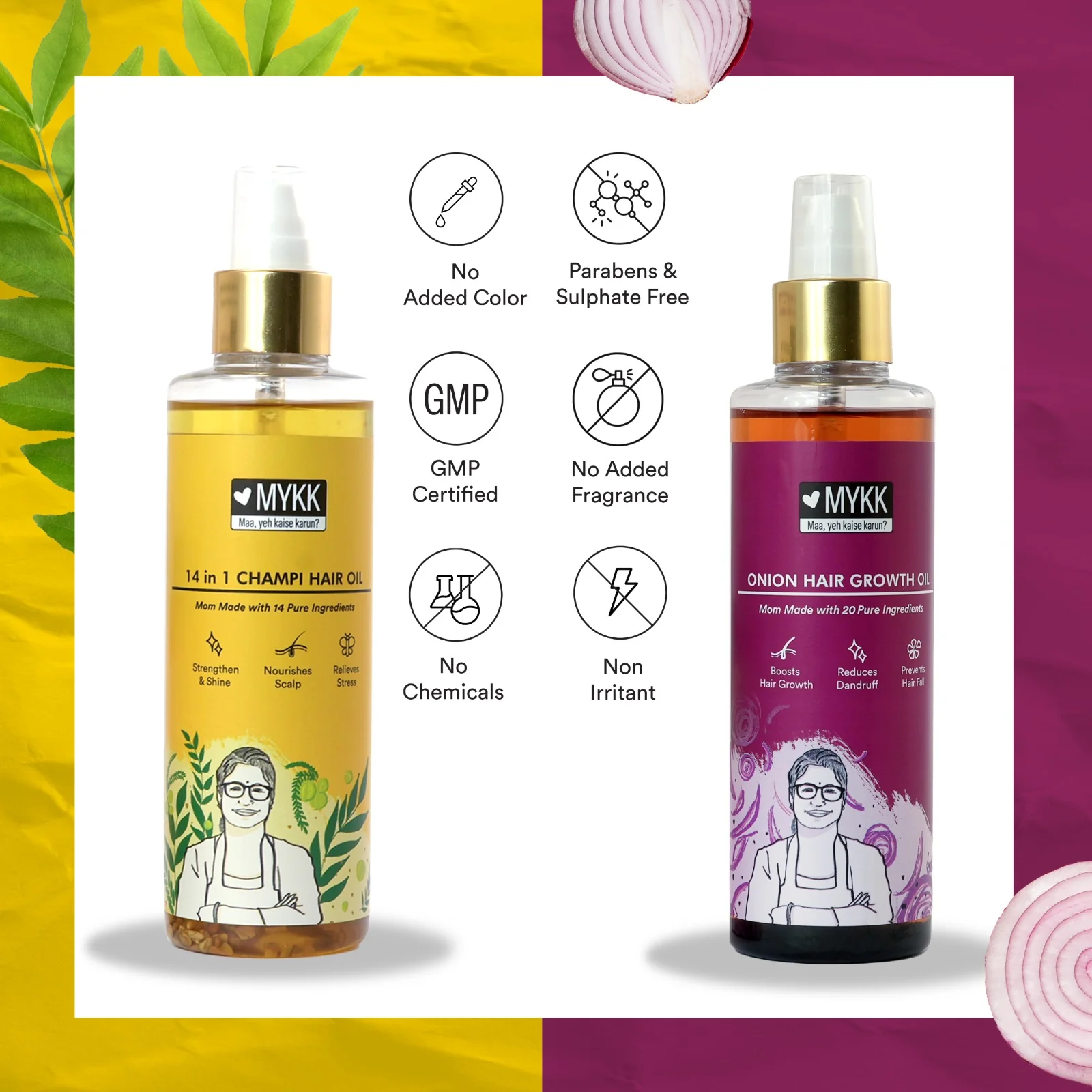 Combo 2 - Onion & Champi Oil - Image 3