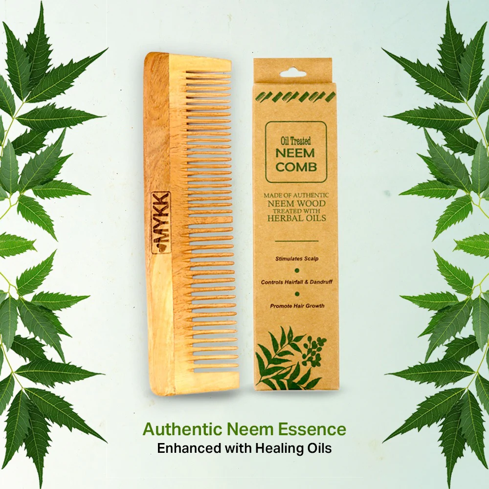 MYKK Neem Wooden Comb