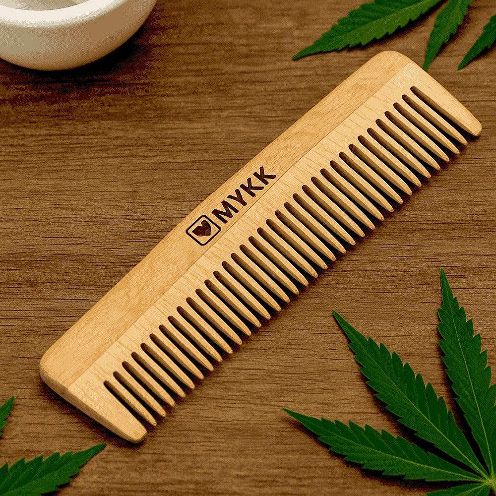 MYKK Neem Wooden Comb - Image 3