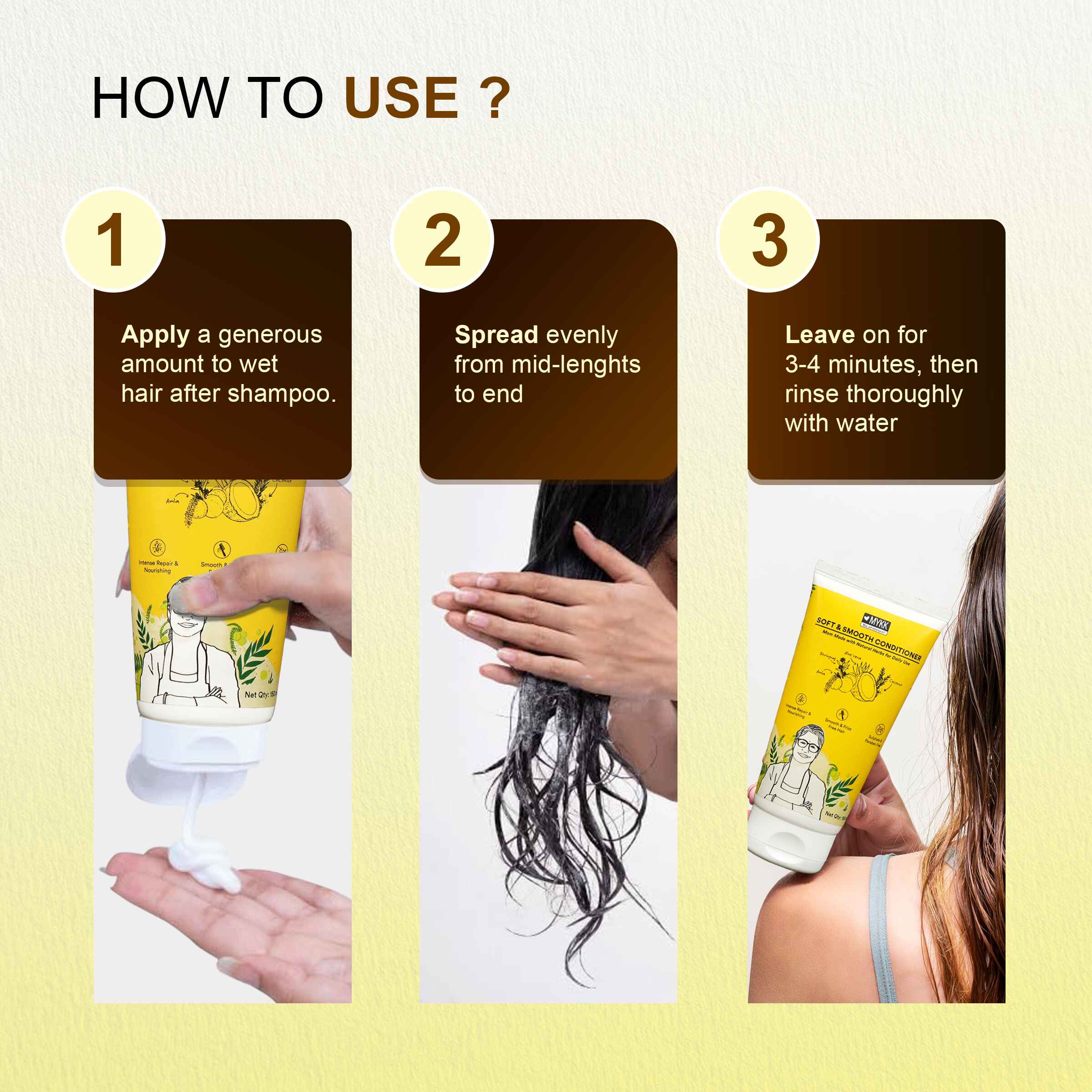MYKK Soft and Smooth Conditioner - 150 ML - Image 5