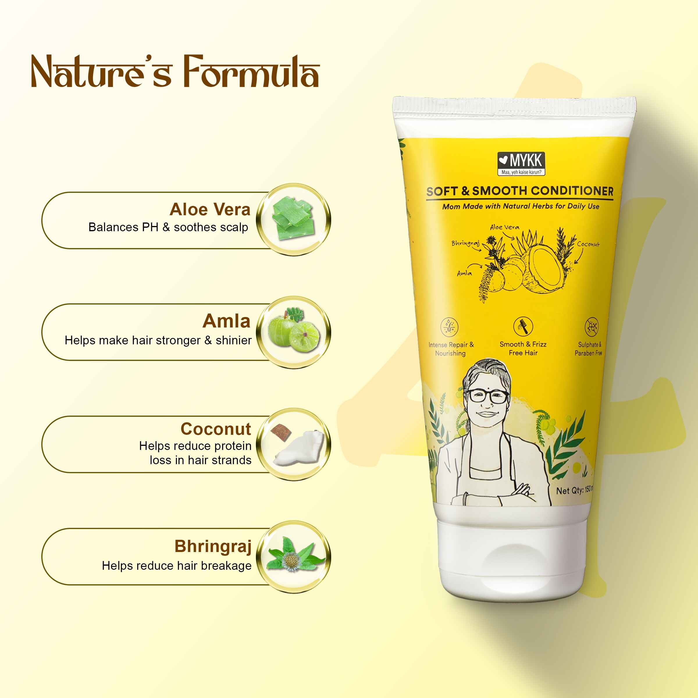 MYKK Soft and Smooth Conditioner - 150 ML - Image 6